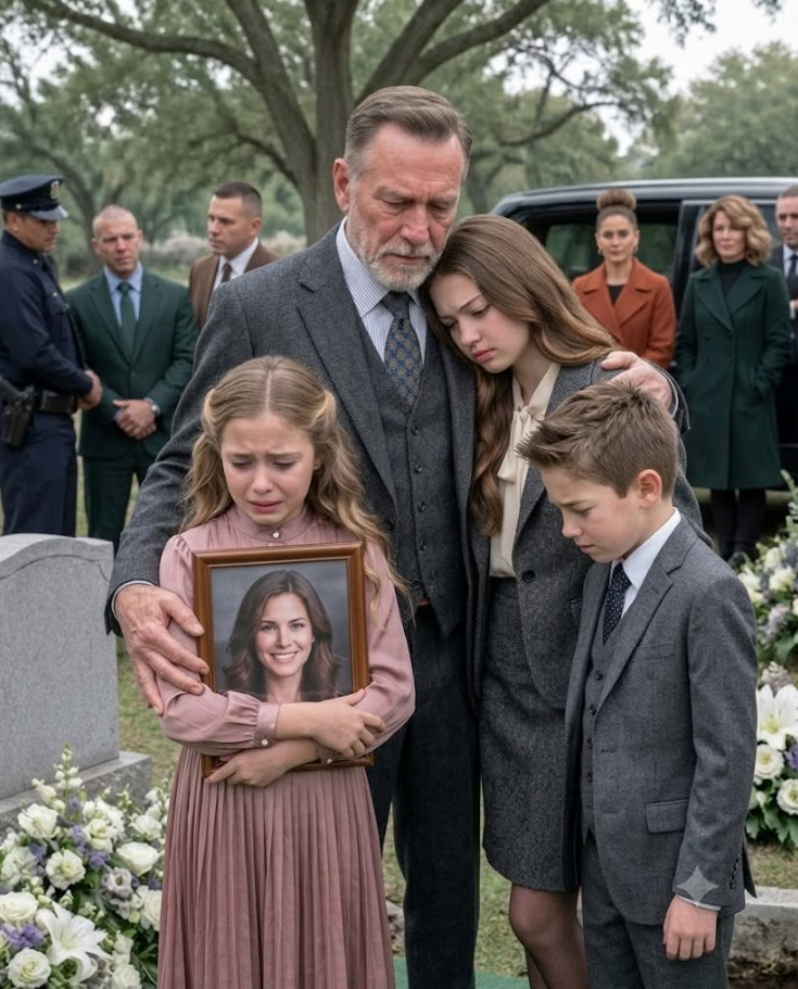 At My Daughter’s Funeral, My Son-in-Law Pointed at His Three Daughters and Said, “They’re Going Into Foster Care. I Deserve a Fresh Start With My Fiancée.”