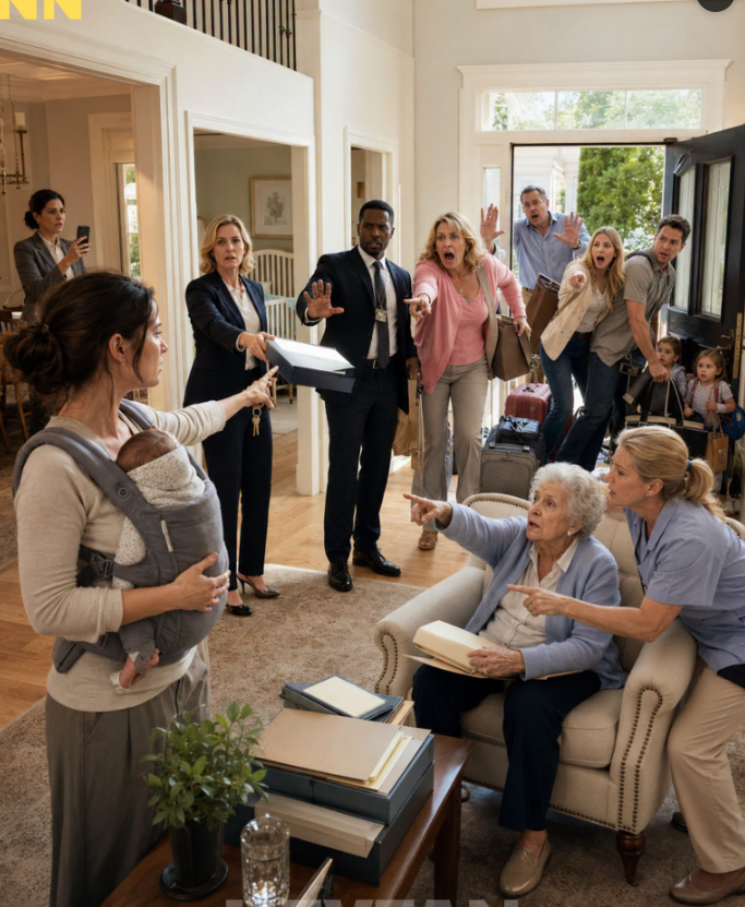 “If you don’t like it, leave,” Mom said after announcing that she, Dad, my sister Kelsey, her husband, and their children were moving into the house I had just bought to recover with my four-week-old daughter