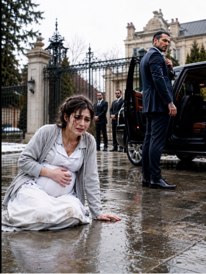 THE COLD MAFIA HEIR THREW HIS PREGNANT MAID INTO A CHICAGO BLIZZARD—FIVE YEARS LATER, SHE RETURNED AS A CEO WITH A FEARED BOSS BESIDE HER AND MADE HIM BEG FOR MERCY