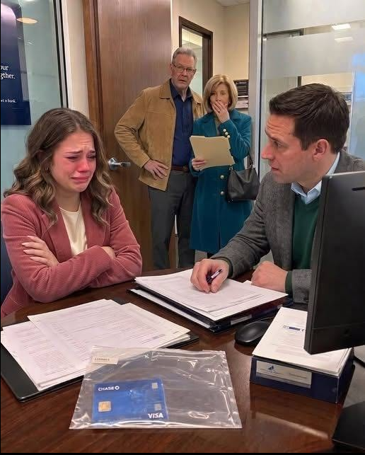 1.I walked into a bank in downtown Chicago to close the “one-thousand-dollar” debit card my adoptive father had tossed at me after my grandfather’s funeral. I expected routine paperwork, a few signatures, and maybe some basic verification questions.