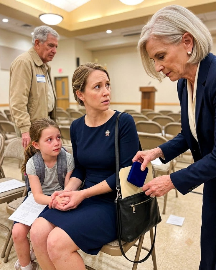 At my stepson's promotion ceremony, my mother-in-law opened my purse and took my Bronze Star case and deployment file. She told my eight-year-old, "Stay quiet. She's not family, and Daniel will never honor her service." I said nothing until the dealer laid down the appraisal intake form saying Evelyn tried to price my service papers without proving ownership. Her face went pale.
