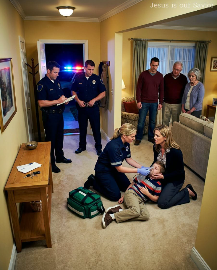AT THE END OF MY COMPANY'S YEAR-END PARTY, I came home to find my son collapsed at the door.