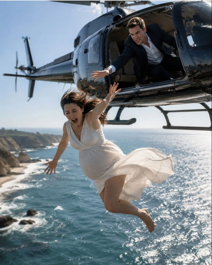 My billionaire husband smiled, kissed my forehead, and invited me on a romantic helicopter ride over the California coast while I was pregnant. Seconds later, he shoved me out of the open door, believing he was about to inherit everything I owned. What he didn't know was that I'd been expecting his betrayal for months... and I had already prepared for the moment he tried to kill me.