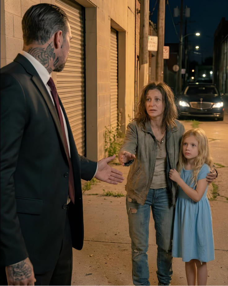 A TERRIFIED MOTHER BEGS A MAFIA BOSS TO HIDE HER DAUGHTER AT MIDNIGHT — WHAT HE DISCOVERS SHATTERS HIM