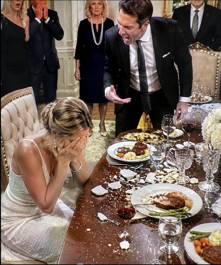 My husband hurled a dinner plate at my head because I refused to give his mother my apartment and pay her $1,200 every month.