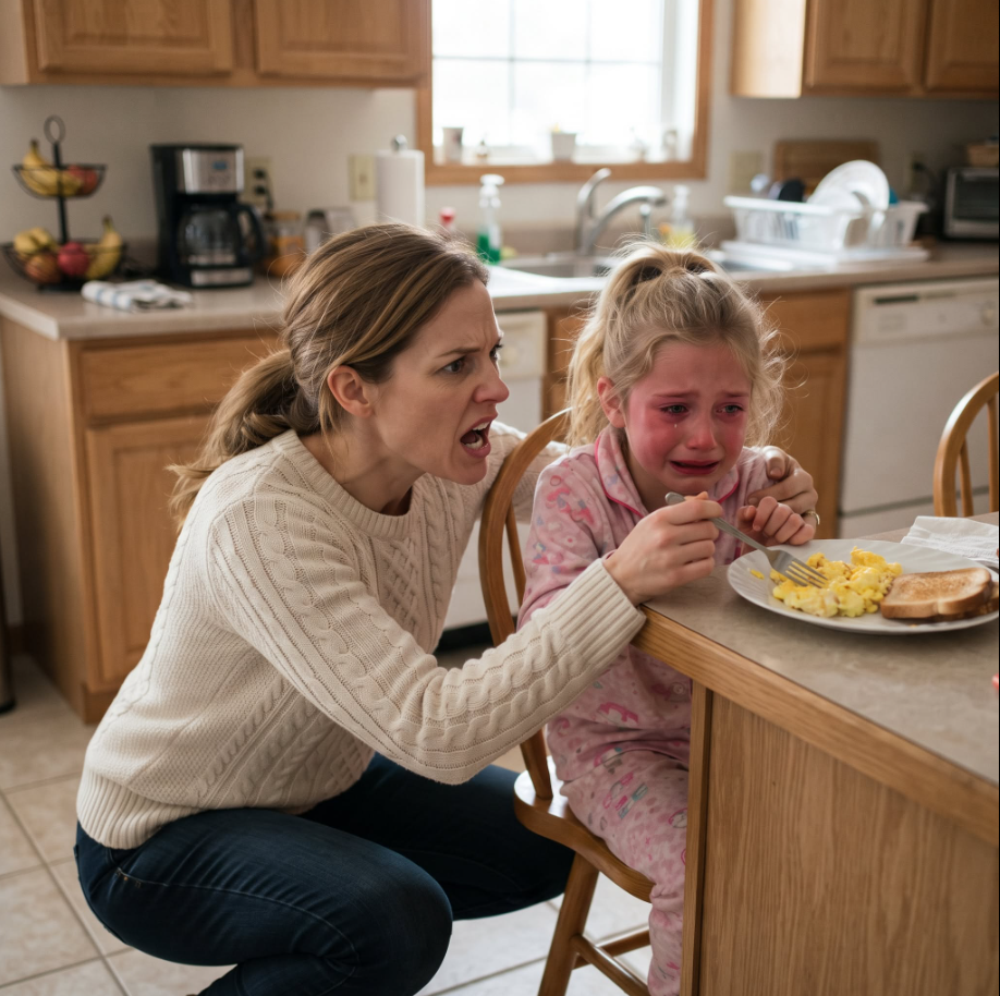 I Picked Up My 9-Year-Old Daughter After A Week Away, But The Next Morning She Wouldn’t Touch Her Breakfast—Then She Whispered, “Am I In Trouble?” And The Truth About What Happened At My Parents’ House Shattered Me
