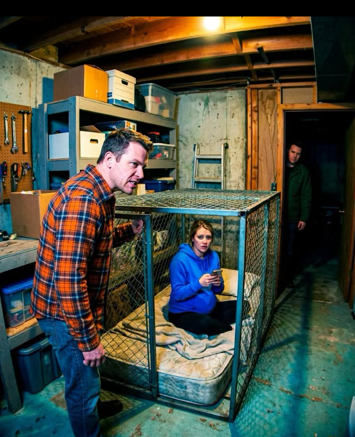 When my husband welded the door shut on the dog cage in our basement and left me naked, nine months pregnant, and bleeding on the cold metal floor while he told our dinner guests upstairs I was “visiting family,” I knew tonight I would either die giving birth in that cage or destroy him forever.