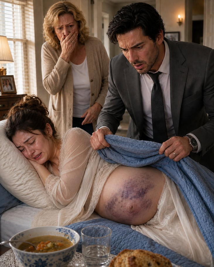 When He Lifted the Blanket From His Pregnant Wife, He Discovered the Cruel Secret His Own Mother Had Told Her to Hide