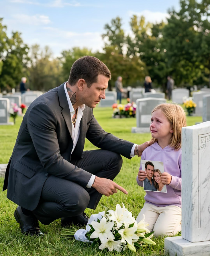 THE MAFIA BOSS KNELT AT HIS DAUGHTER'S GRAVE AND FOUND A CRYING ORPHAN WHO SHATTERED HIS HEART WITH SIX WORDS
