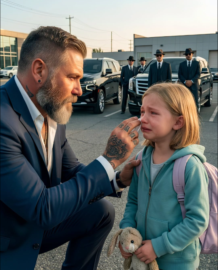 THE MAFIA BOSS KNELT FOR A TERRIFIED 7-YEAR-OLD — WHAT SHE WHISPERED BROKE HIS HEART AND STARTED A WAR