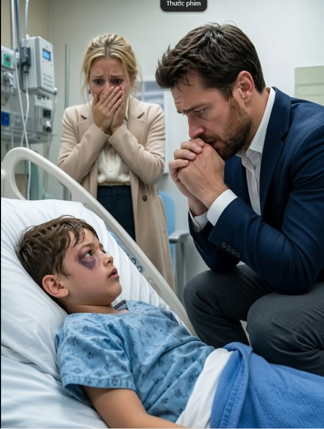 "My eight-year-old son lay in a hospital bed after three grown men pinned him to the ground while his own grandfather attacked him. When I finally reached him, he squeezed my hand and whispered, “Daddy…