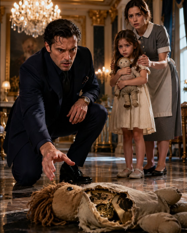 The Mafia Boss Thought A Maid's Daughter Was Just A Poor Child — Until Her Old Doll Exposed The Crime That Haunted Him For Years.