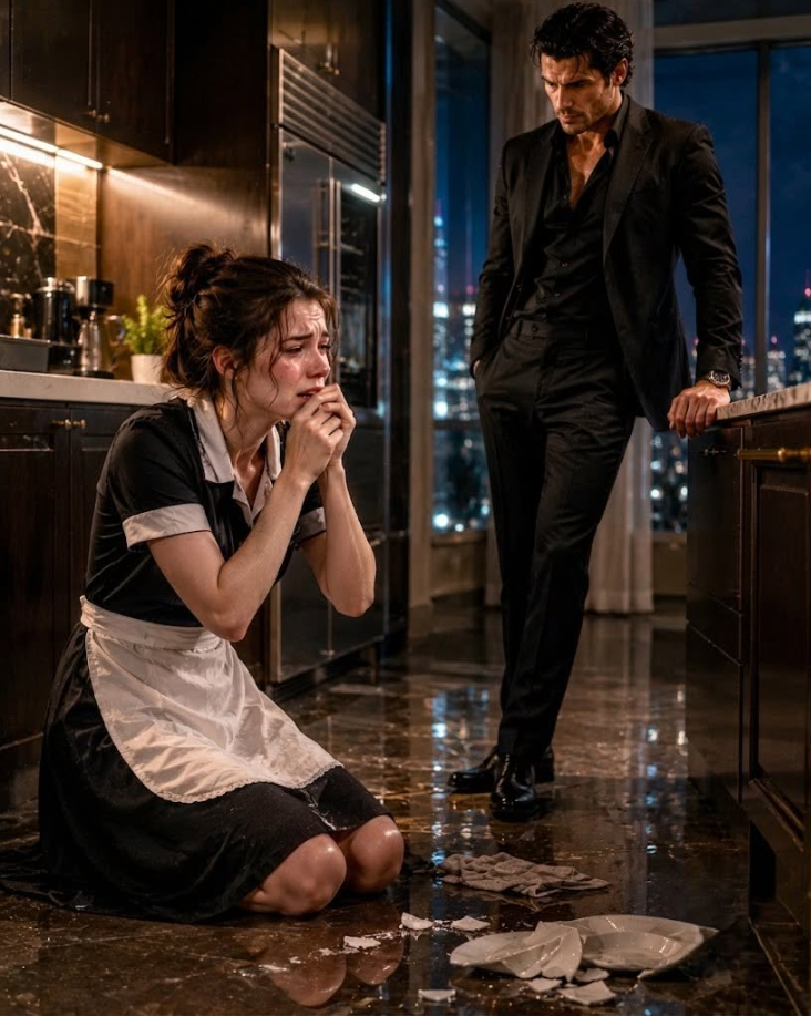 The Mafia Boss Found His Maid Crying in the Kitchen at 3 A.M. — Then She Revealed the Enemy Was Living Under His Own Roof.