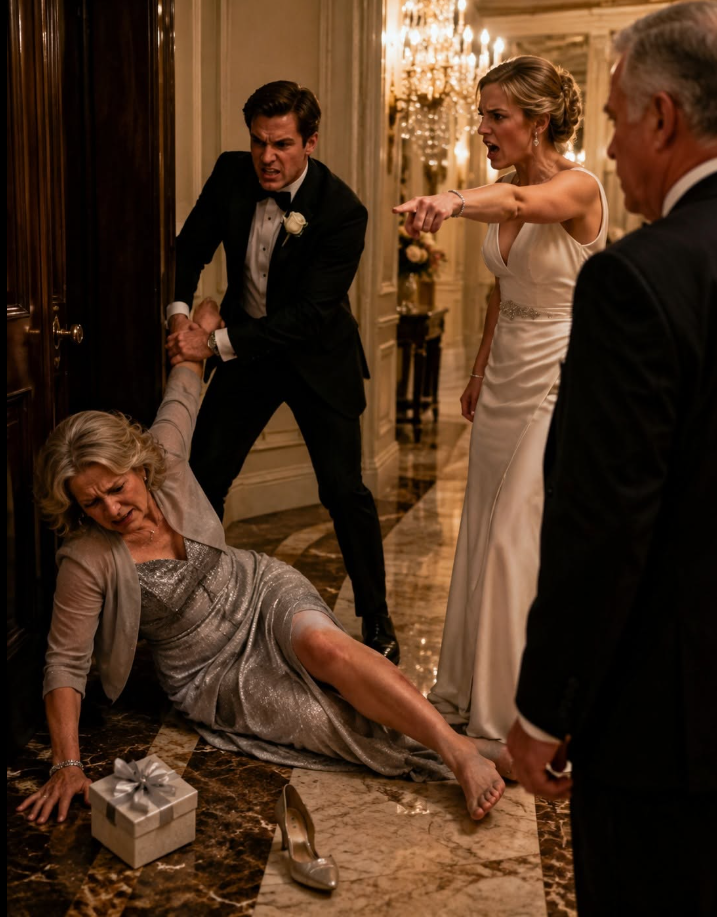 "At my son’s wedding, my wife came home shaking and whispered that she had only fallen. Two days later, the venue manager called and told me to come alone because they had rechecked the footage. When I saw what my son and his bride had done to her, I didn’t call them.
