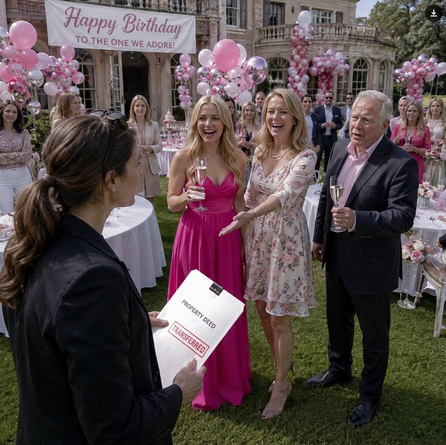 On my birthday, my parents hosted a surprise party for my sister at our family estate. Mom posted, “Celebrating the only birthday worth remembering!” I quietly opened my laptop and clicked send. By morning, the property deed had a new name…
