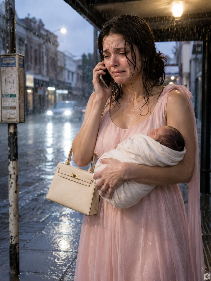 Five Days After My C-Section, My Husband Gave Me $20 for the Bus—Then Drove My Maybach to a Steakhouse...