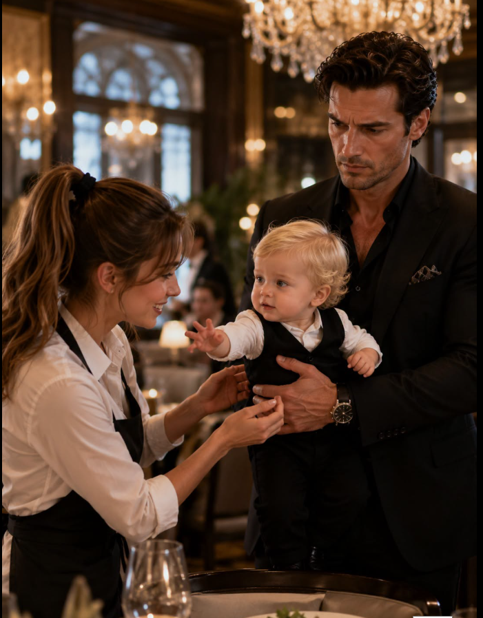 1.The Mafia Boss's Baby Reached For One Waitress Only, And Nobody Could Explain Why