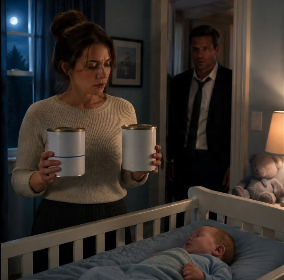 THE MAFIA BOSS BEGGED A BANKRUPT BAKER TO NURSE HIS DYING SON—THEN SHE FOUND TWO FORMULA CANS WITHOUT HER BLUE MARKS