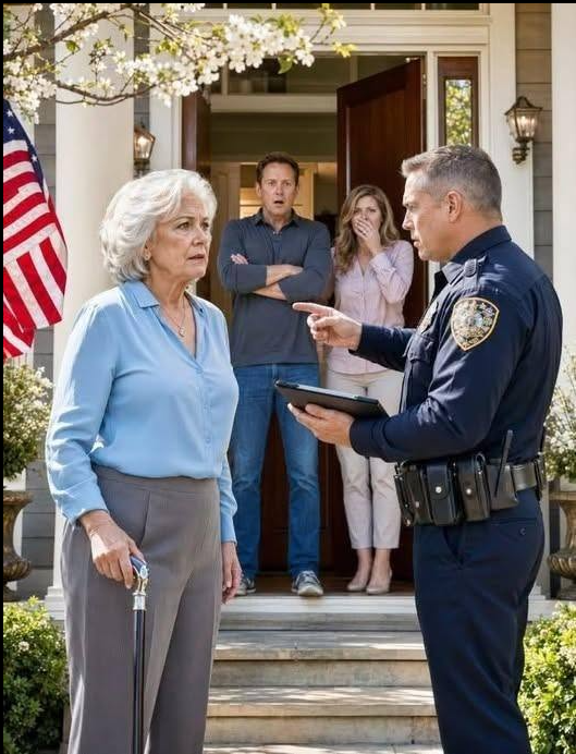 My Son Called the Police to Remove Me From “His” House—Then the Officer Read the Name on the Title.... I unlocked the front door of my house with a key I had carried for more than four decades, and forty minutes later, two police officers were standing in my hallway because my son had reported an intruder.