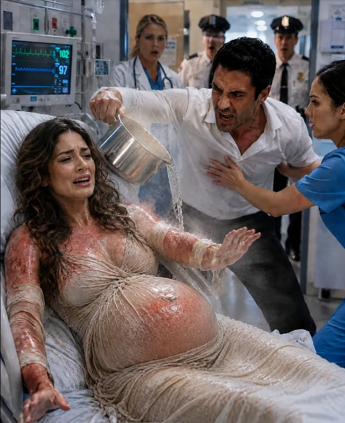 The silence in the hospital room was suffocating. The doctor, Dr. Vance, stood resolute between Luke and my bed, her eyes cold as steel