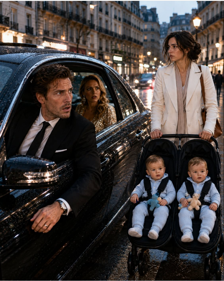 I was driving home with my fiancée when I saw my ex-girlfriend pushing a stroller with twin babies through the rain. The moment I looked at those children, I knew they were mine—and my fiancée realized it at the exact same time, watching the future she'd spent years planning collapse in front of her.
