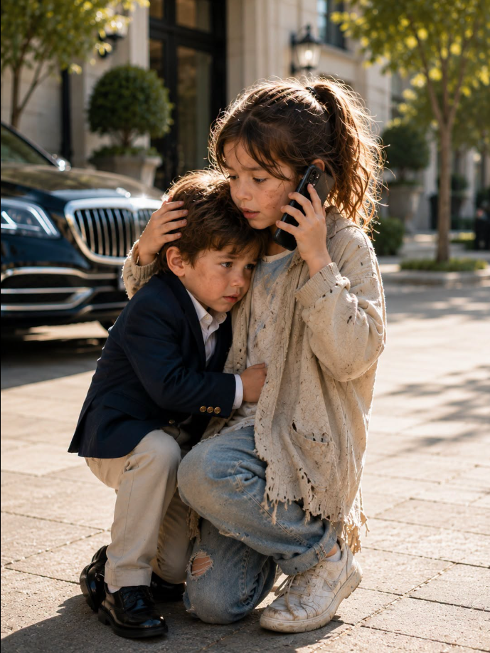 HOMELESS Girl Calls A BILLIONAIRE Son’s Emergency Contact Then Everything Changes