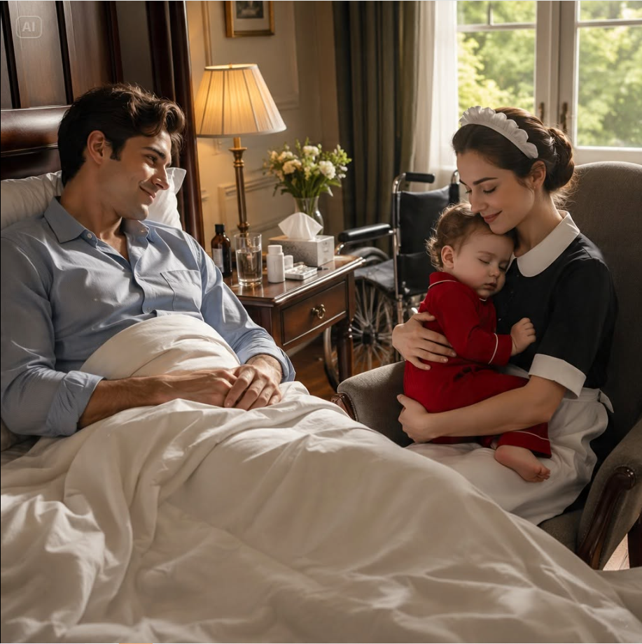 I FELL ASLEEP HOLDING A PARALYZED BILLIONAIRE’S HAND - THEN HE ASKED FOR MY SON BEFORE HIS OWN FAMILY COULD TAKE EVERYTHING FROM HIM