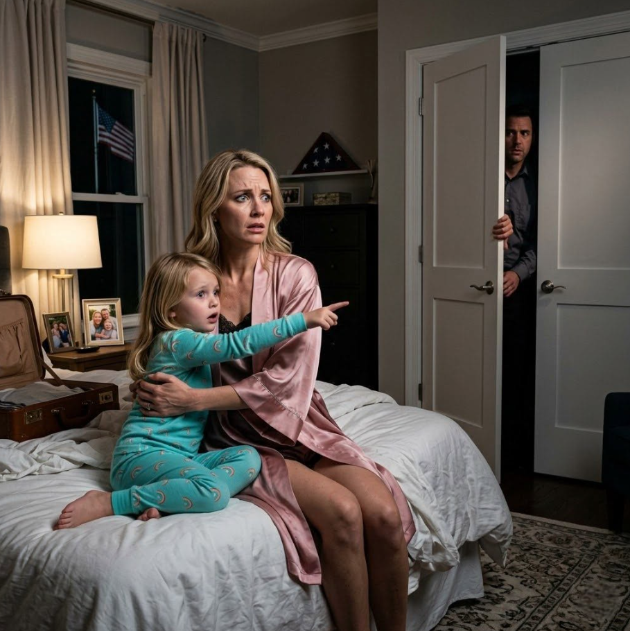 My Husband Said He Was in Dallas—Then My 6-Year-Old Whispered, “Daddy’s Been Hiding in Your Closet.”