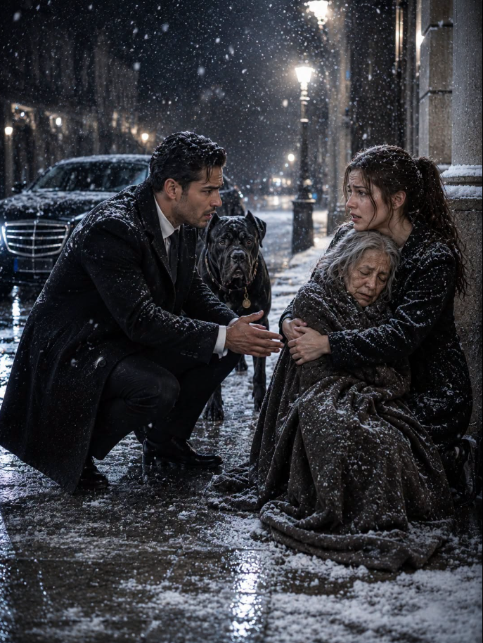 The Mafia Boss Returned Home With His Loyal Dog—Then Found His Abandoned Mother Frozen On The Street