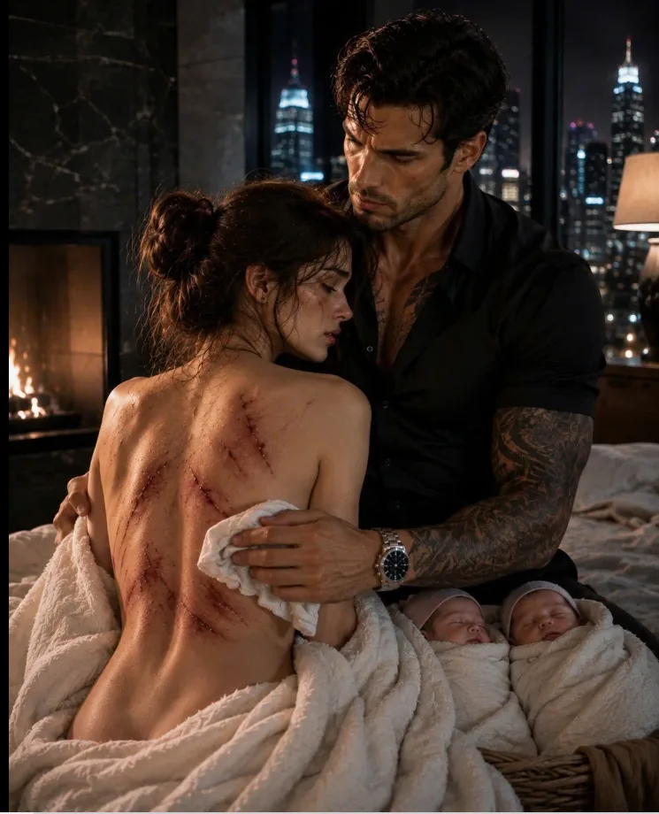 The heavy silence inside the penthouse was shattered only by the soft, rhythmic hum of the high-tech security system monitoring the Manhattan sky