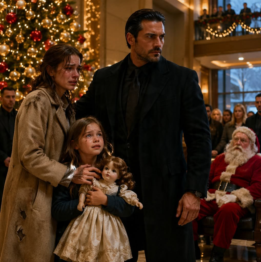 SANTA MOCKED HER LITTLE GIRL’S PLEA FOR A DADDY, THEN THE MAFIA BOSS STEPPED THROUGH THE CROWD AND CHOSE THEIR WAR AS HIS OWN