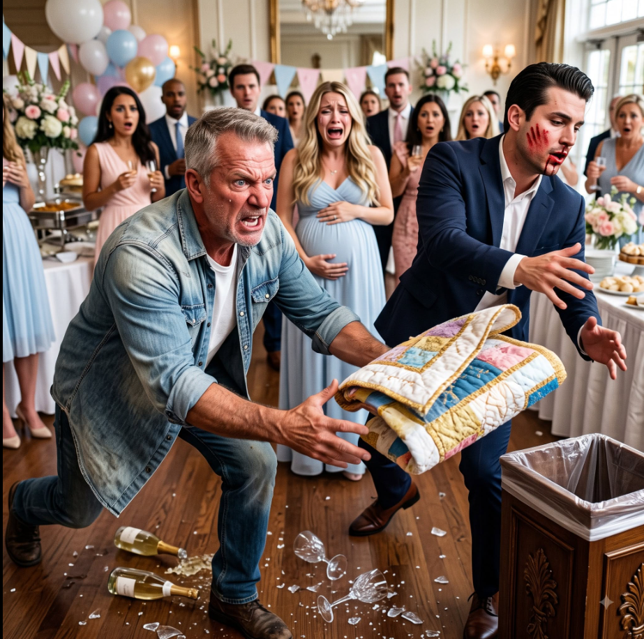 After my son-in-law mocked my hand-stitched gift and called me 'just a lunch lady,' I quietly walked out. The next morning, I called my attorney—and his secretary went pale the moment she heard my name.