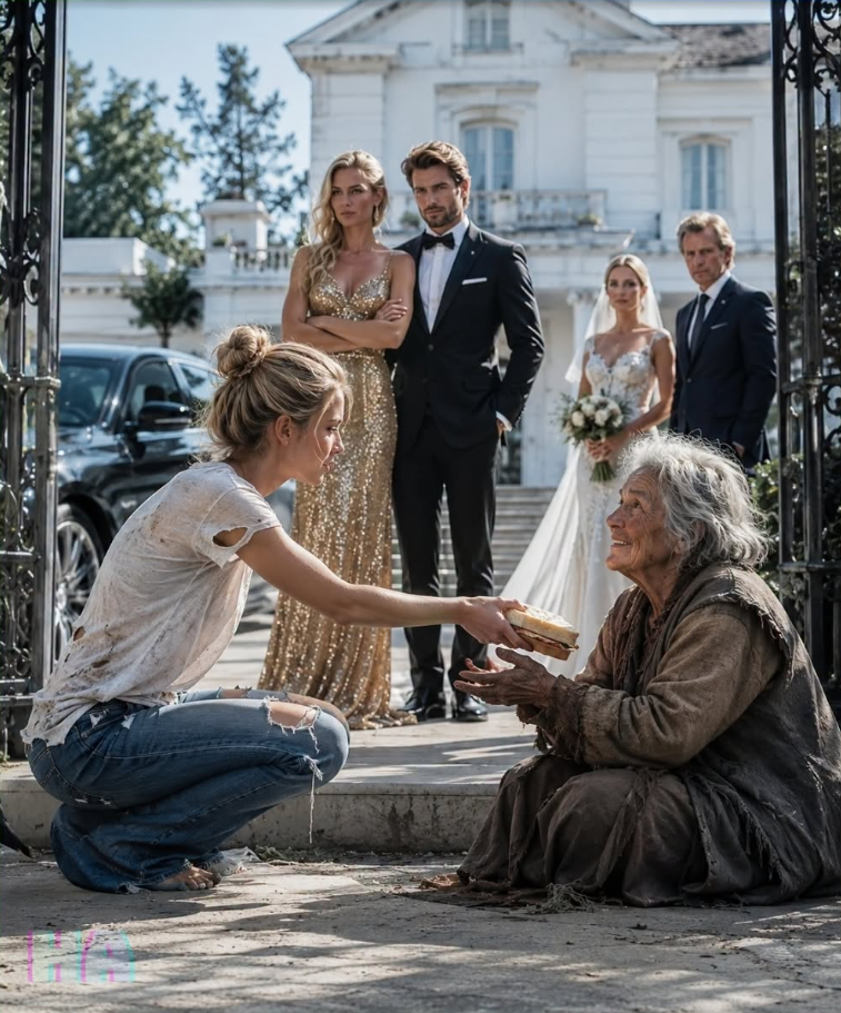 She Gave a Hungry Old Woman Her Last Sandwich, Then the Stranger Paid Her Debt and Married Her to a Man Who Lied About Everything