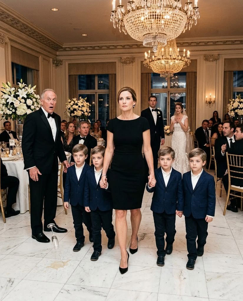 I accepted $120 million to disappear from my husband's world... and returned five years later with four heirs no one had prepared for.