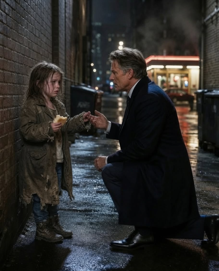 DYING LONELY BILLIONAIRE BEGS STARVING GIRL TO ACCEPT HIM AS FATHER – Her reply stuns all