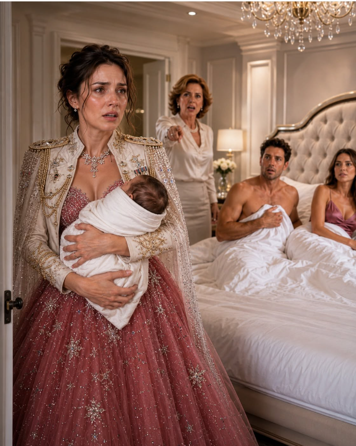 Five Days After My Emergency C-Section, I Came Home With Our Newborn Daughter and Found My Husband With Another Woman—He Ordered Us Out of “His” Mansion, Never Knowing I Secretly Owned the House, His Luxury Car, and the Company That Built the Life He Claimed Was His