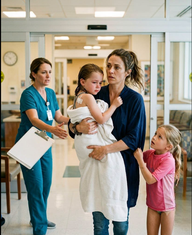 My sister left Lily with me for the weekend like it was nothing. At the pool, I found fresh surgical tape under my six-year-old niece's swimsuit, and she whispered, "It wasn't an accident." Sarah texted, "Bring her back, or I swear you did this to her." I kept driving. In the ER, the doctor opened a consent form saying I approved Lily's procedure, and Sarah went pale when he read my daughter Emma's name under "next child."