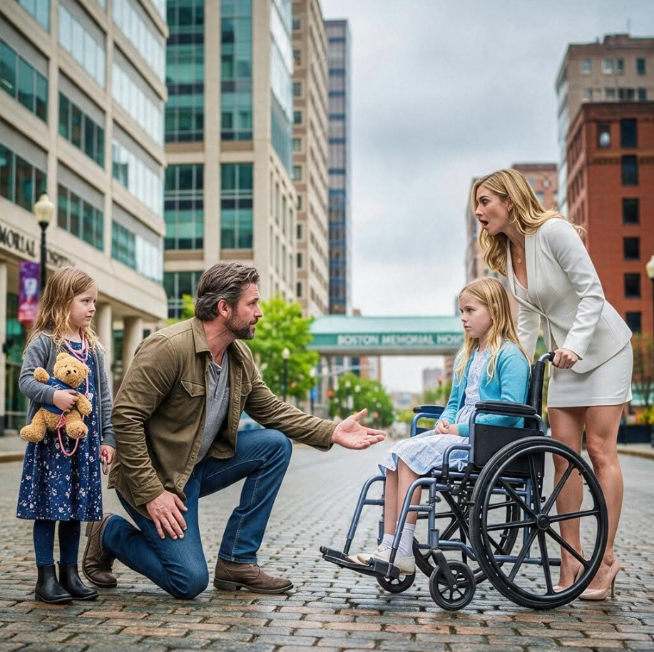The CEO’s Paralyzed Daughter Couldn’t Walk—Until A Single Dad Walked In And Said, “Let Me Help Her”