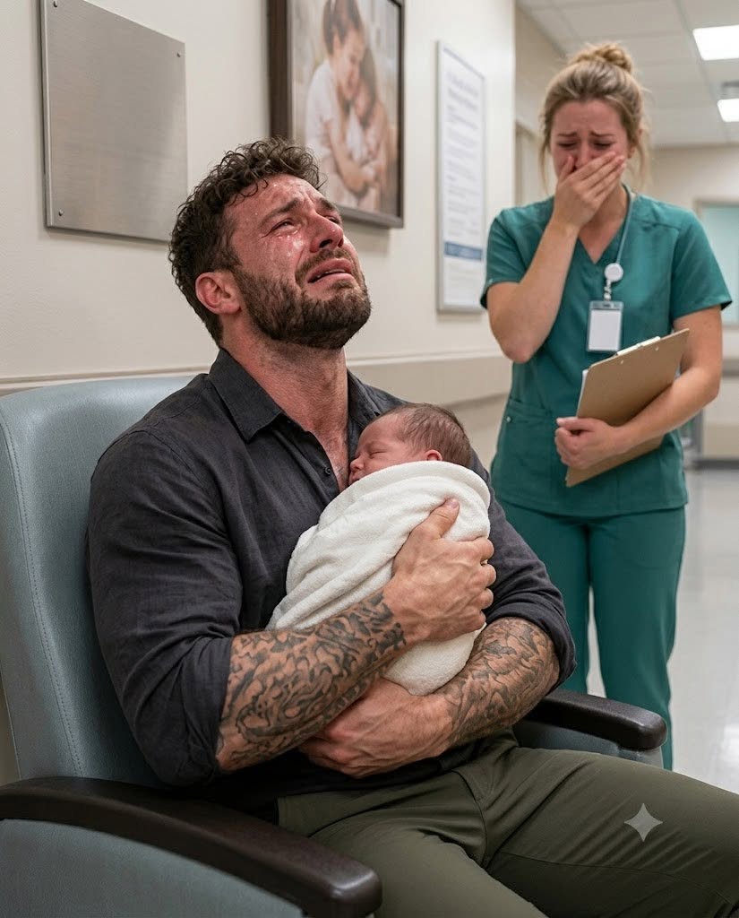 A 6-foot-4 combat veteran with scarred arms and hands that never stopped trembling quietly stepped into our NICU. At first, he looked like the last person anyone would expect to see caring for fragile newborns. Then the abandoned premature baby in bed seven—born with drugs in her system and left without a single family member by her side—began crying uncontrollably.