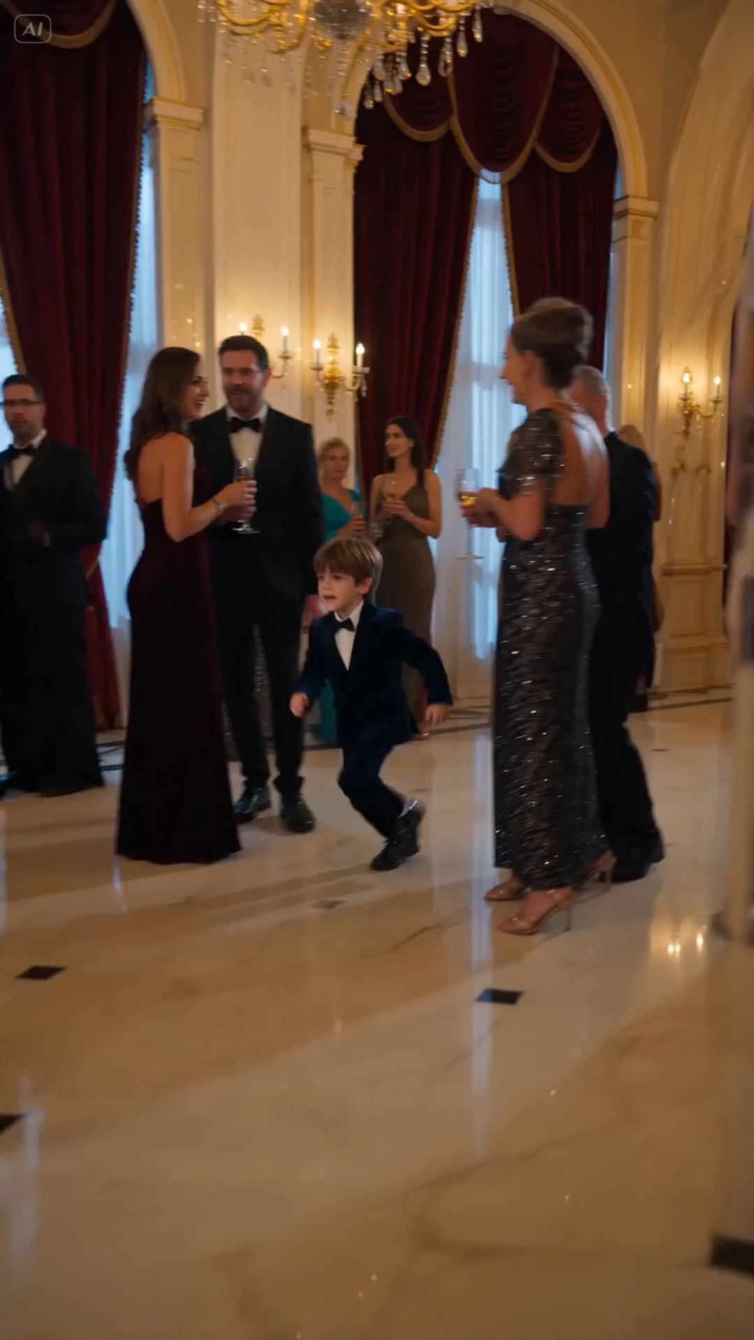 Wealthy Socialite Slapped The Nanny During Her Son’s Birthday Party… Then The Little Boy Exposed A Secret That Froze The Entire Mansion