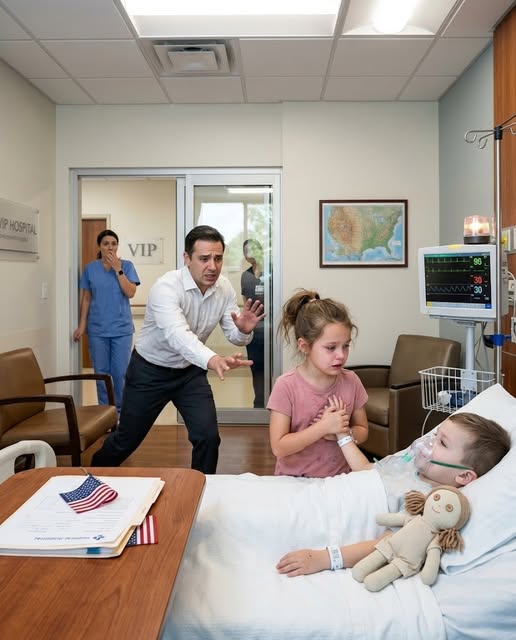 My son was dying in the most expensive hospital suite in Santa Fe, but the cleaning lady's daughter saved him… and that same night I discovered my wife had destroyed her family  The night the cardiologist told Julian Del Valle his little boy had less than 1 hour to live, the cleaning lady’s daughter was already coming down the VIP hallway with a rag doll tucked under one arm and two mismatched sneakers slapping softly against the polished floor.