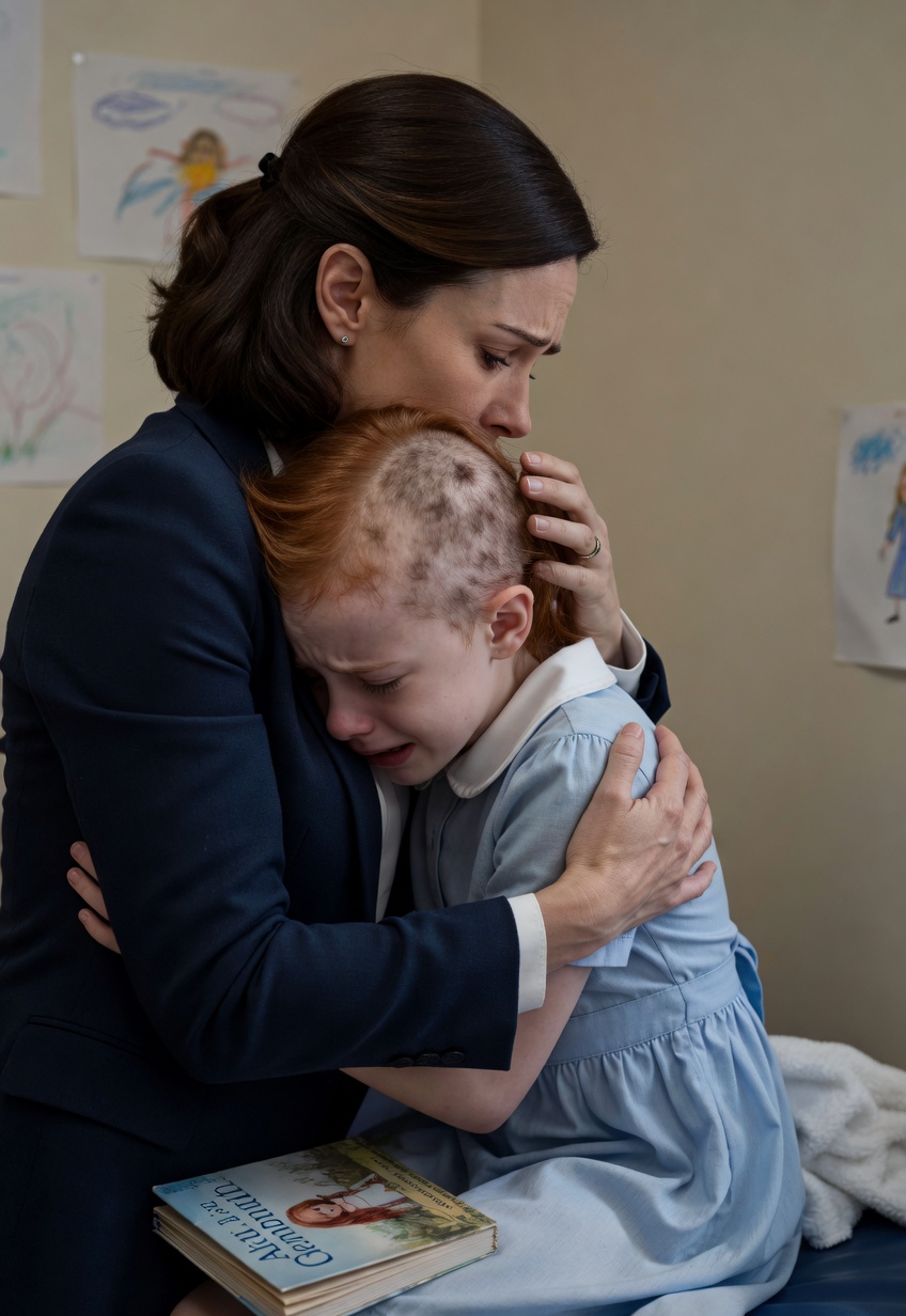My sister didn’t just throw a tantrum when her daughter lost the lead in the school play—she locked my 8-year-old in a classroom and shaved her head with art scissors. While I was presenting to 15 board members, the principal called