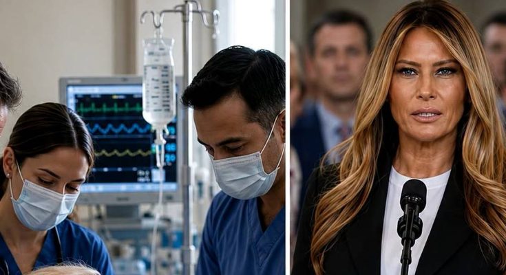 MELANIA TRUMP SHARES EMOTIONAL HEALTH UPDATE ABOUT DONALD TRUMP AFTER DIFFICULT WEEKS AWAY FROM THE PUBLIC EYE7!001
