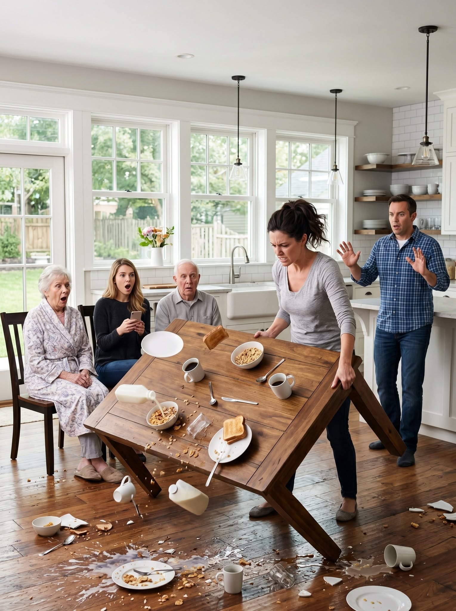 A newlywed bride was s:lapp:ed in front of the entire family for not preparing a special breakfast for her sister-in-law. “You’re going to learn your place here,” they told her, never imagining what she would do next.