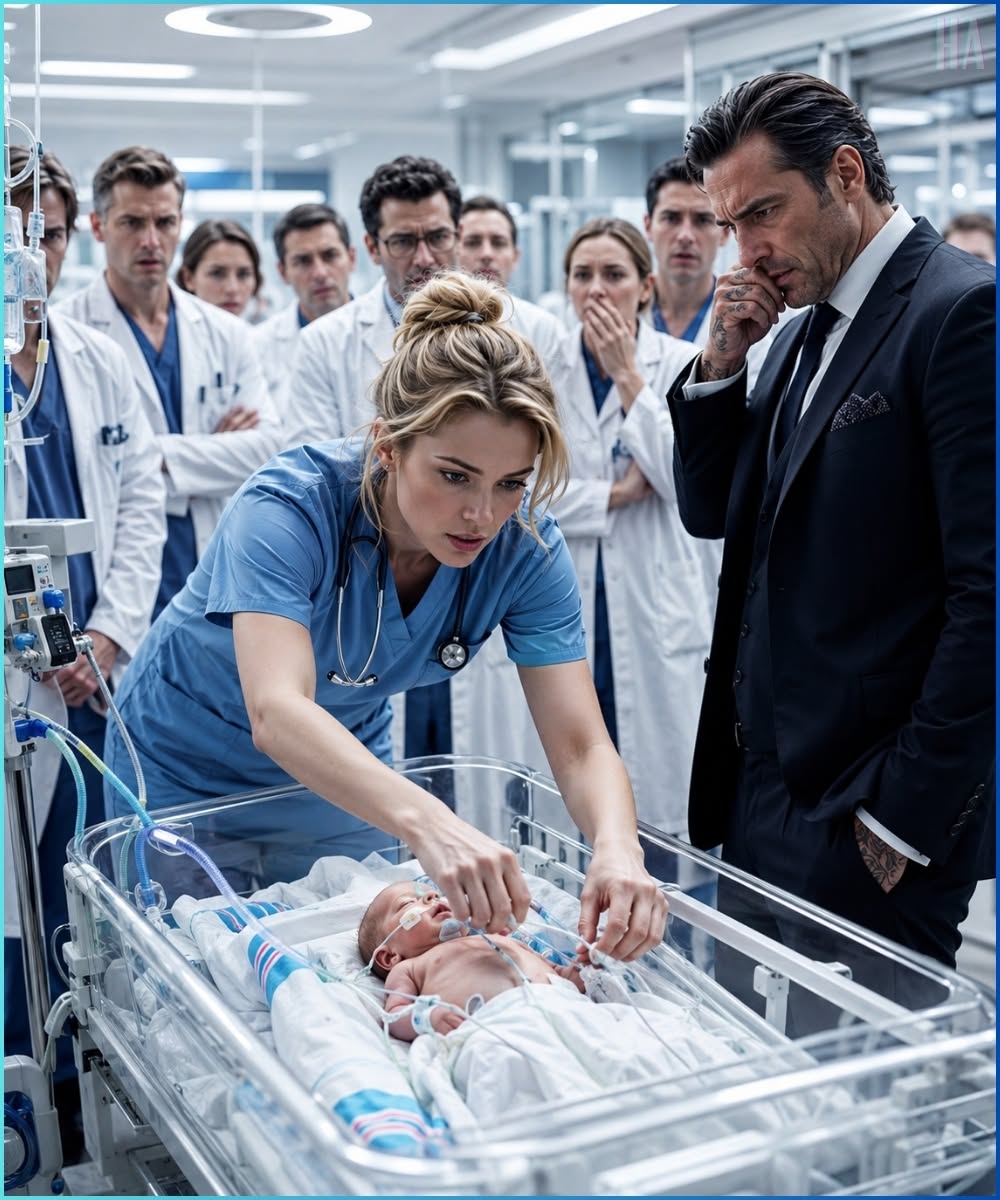 "FIFTEEN DOCTORS WATCHED THE MAFIA BOSS’S NEWBORN NEPHEW DIE—THEN THE POOR NIGHT NURSE BROKE EVERY RULE AND MADE THE WHOLE ROOM BEG FOR MERCY