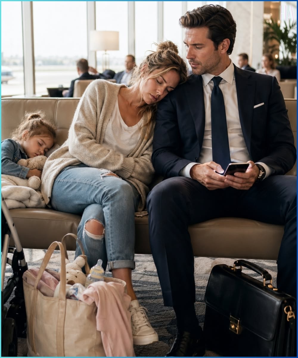 The Exhausted Single Mom Fell Asleep on a Stranger’s Shoulder—When She Woke Up, the CEO Had Made a Decision That Changed Everything