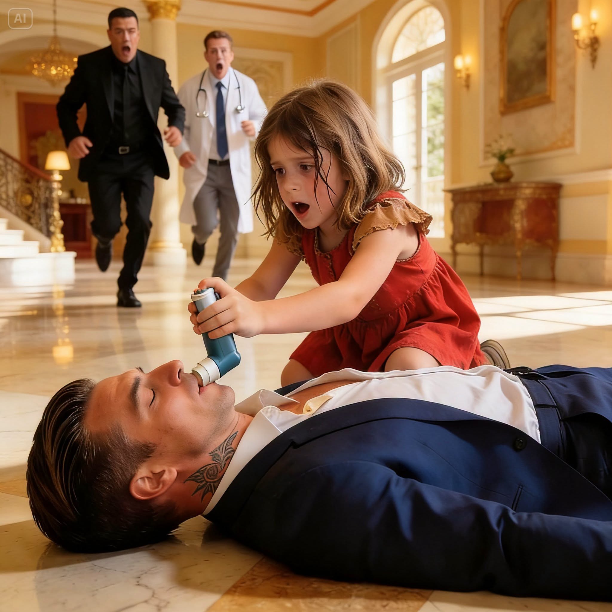 THE MAID’S LITTLE GIRL USED HER LAST INHALER TO SAVE A DYING MAFIA BOSS—AND EXPOSED THE TRAITOR WHO KILLED HIS FAMILY