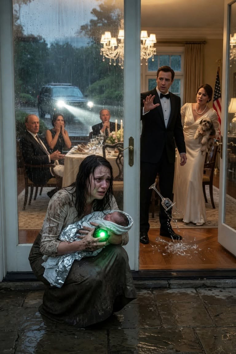 As my baby’s lips turned blue in my arms, I activated my military beacon and whispered, “You just declared war on the wrong mother.” Ten minutes later, the mansion windows shattered.