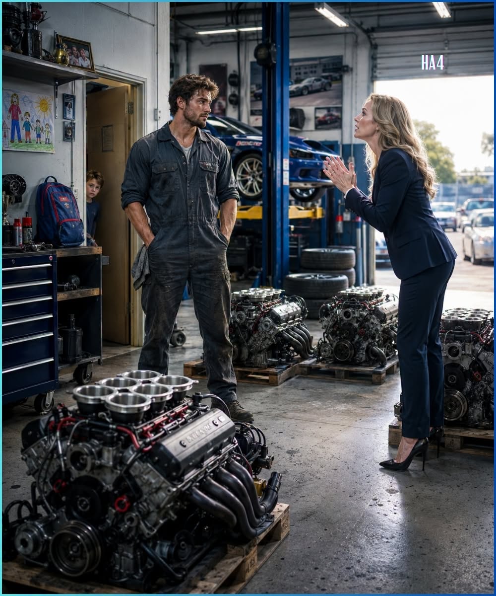 The CEO dumped six dead race engines on a single dad’s garage, then begged him to give them back