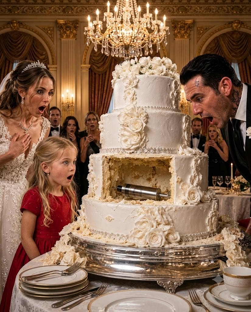 The Maid’s Little Girl Destroyed the Mafia Wedding Cake — What She Found Inside Shocked Everyone